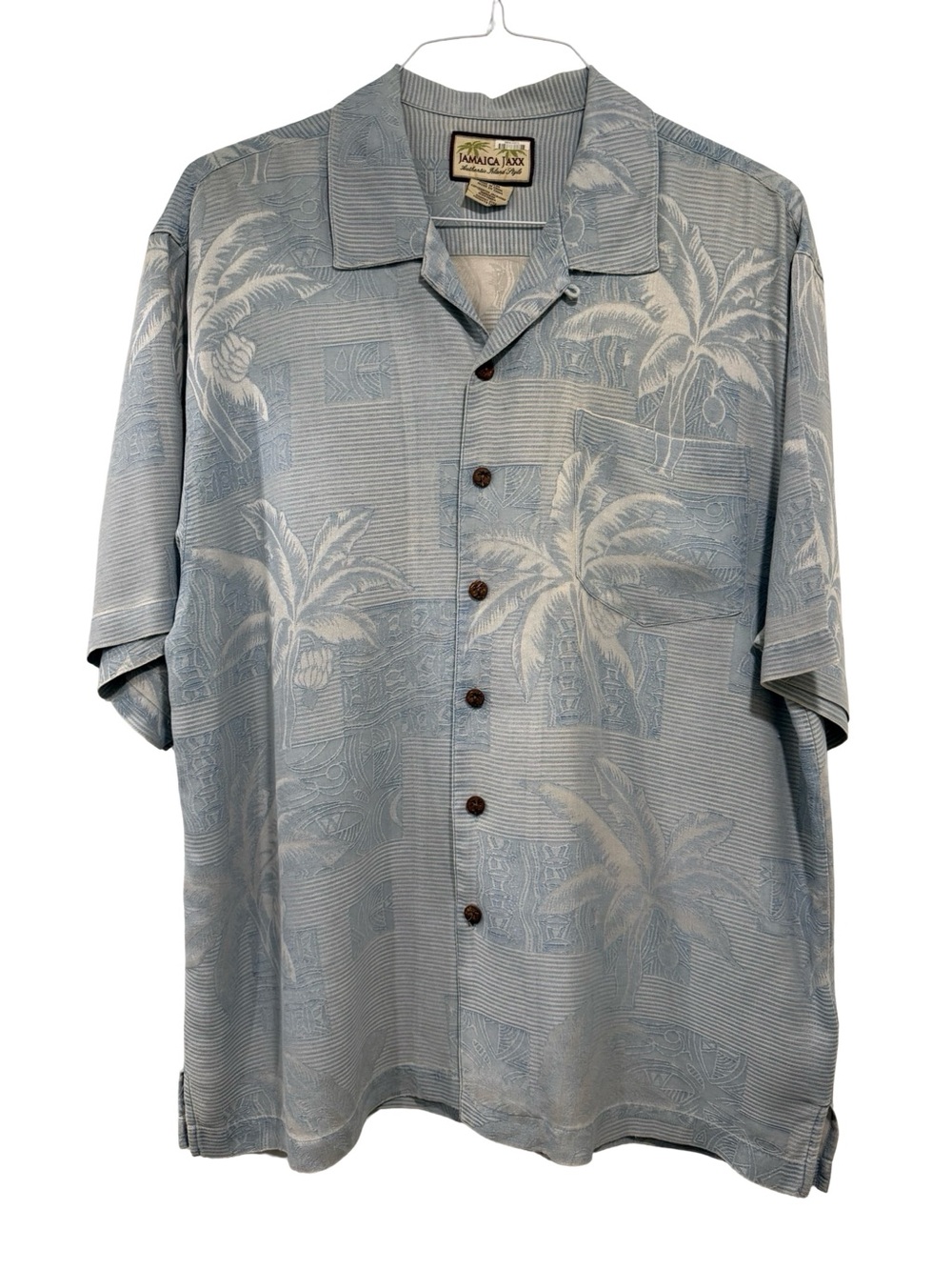 Jamaica Jaxx Silk Hawaiian Shirt